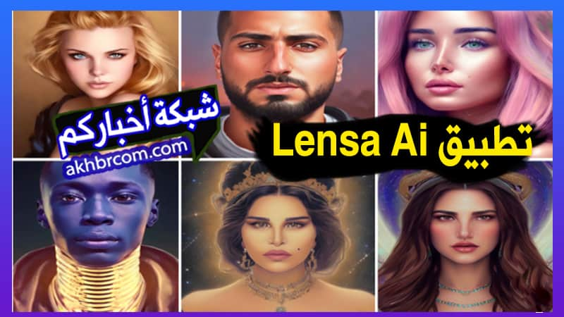 تطبيق لينزا إيه آي Lensa AI