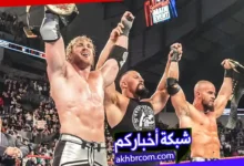 نتائج عرض ساترداى نايت مين ايفنت 2026.. ذا فيجن يواصل السيطرة وبنتا يحافظ على لقب القارات