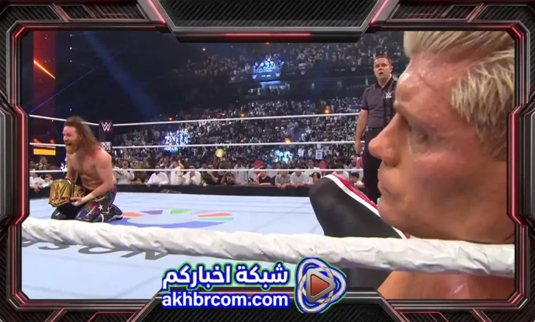 سامى زين يتوج بطل WWE بلا منازع فى نايت اوف تشامبيونز 2026