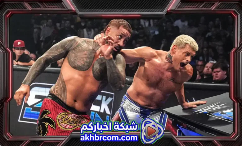 عرض سماك داون الاخير WWE SmackDown 3/7/2026 كامل